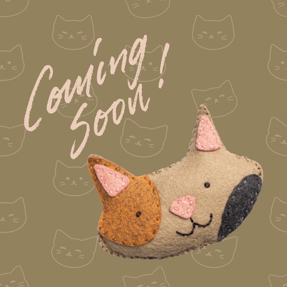 Churchill the Chatty Cat - DIY Felt Craft Kit