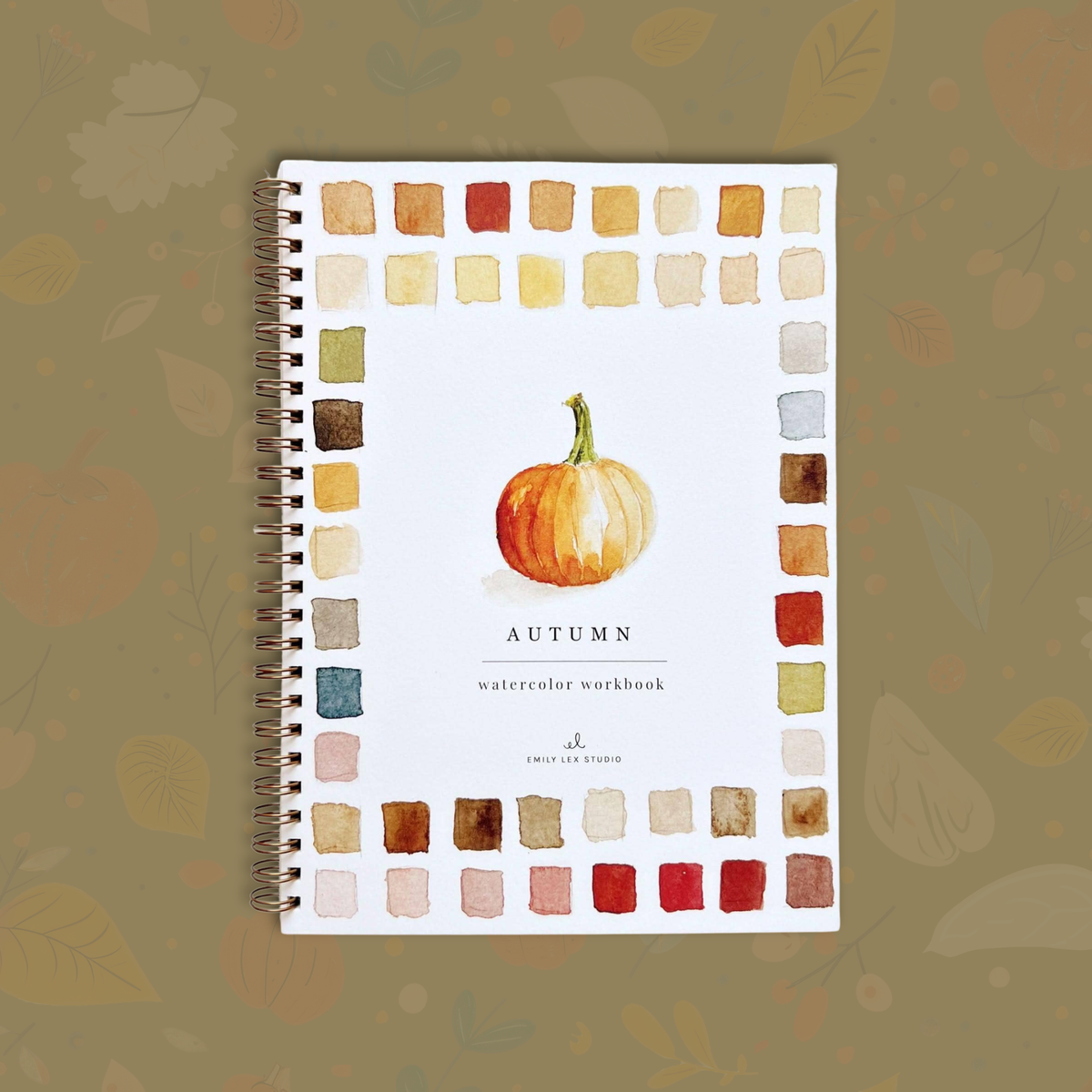Fall Paint-by-Number Kit - Cozy Autumn Scenes