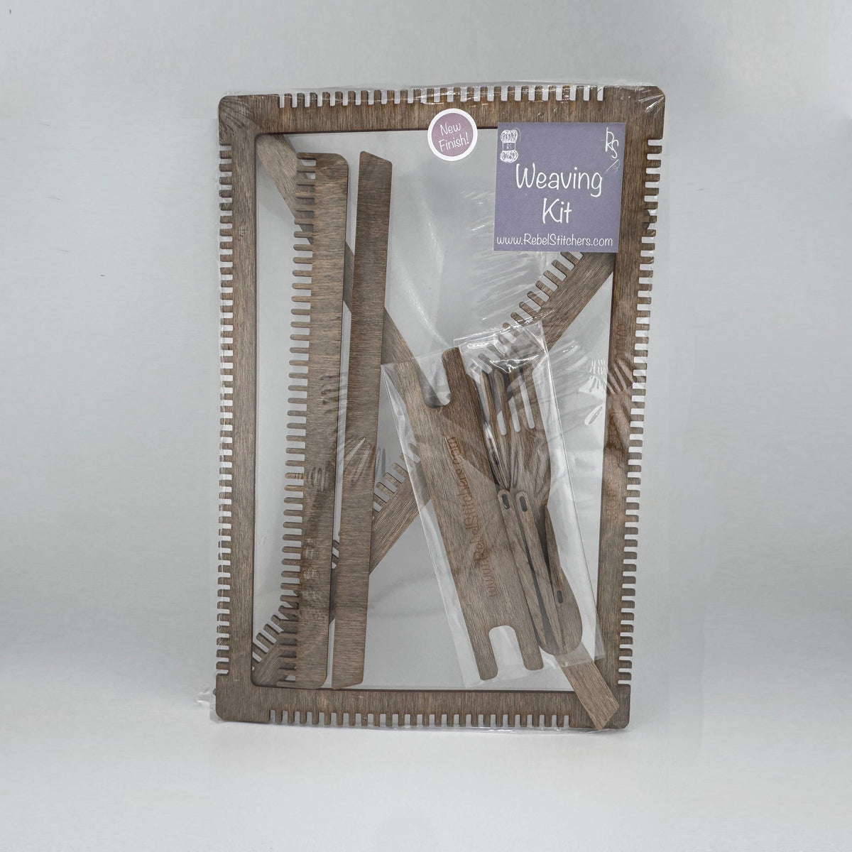 Weaving kit in packaging on a white background