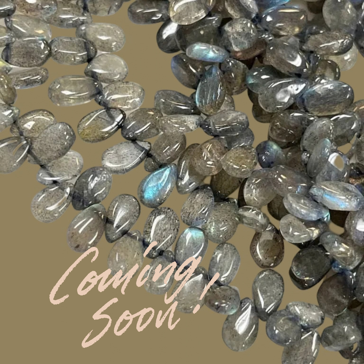 Labradorite Gemstone | Smooth Briolette Teardrops Beads 8x6mm