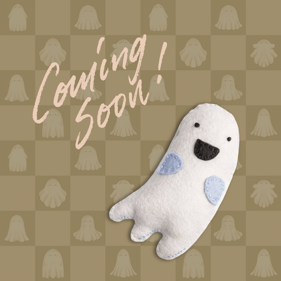 Herb the Vivacious Ghost | DIY Felt Craft Kit